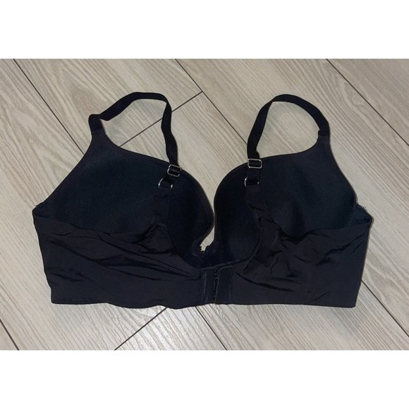 Victorias Secret Lined Demi Bra Underwire Womens 34D Black - Picture 4 of 6